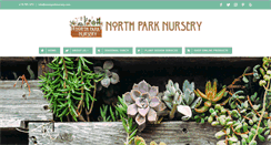 Desktop Screenshot of northparknursery.com
