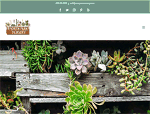 Tablet Screenshot of northparknursery.com